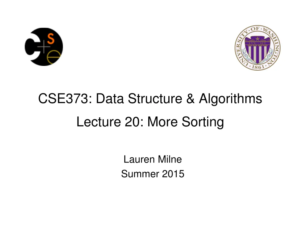 cse373 data structure algorithms n.w