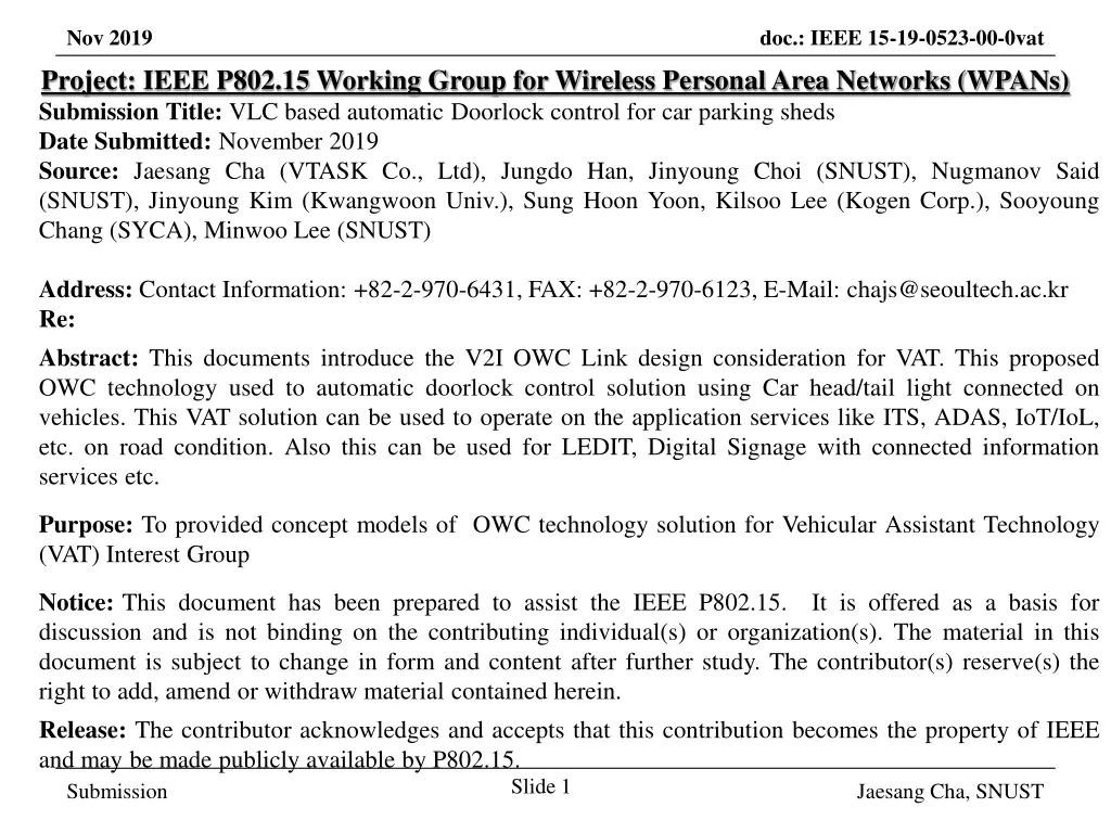 nov 2019 project ieee p802 15 working group n.w