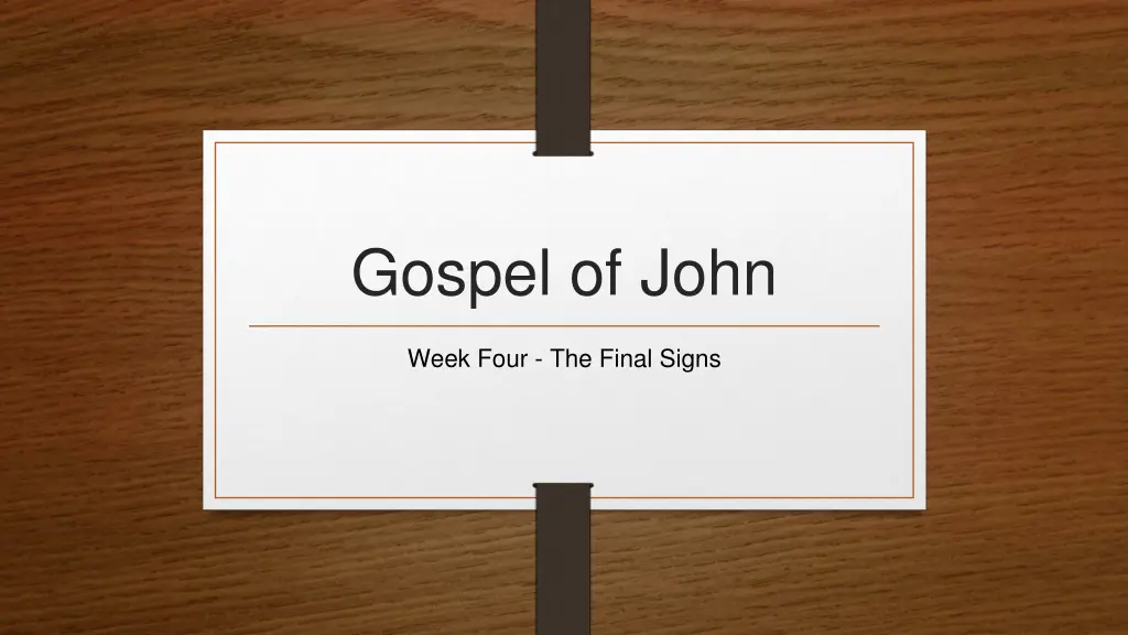 gospel of john n.w