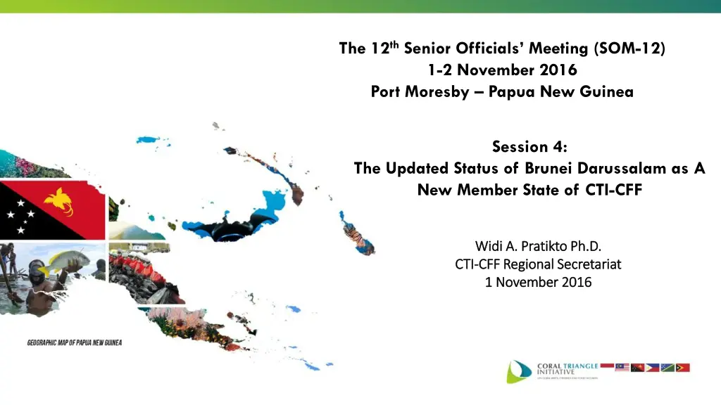 the 12 th senior officials meeting n.w