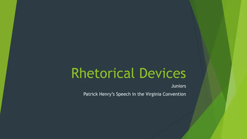 rhetorical devices n.w