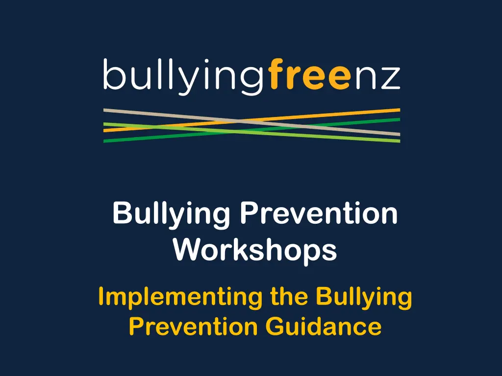 bullying prevention workshops n.w