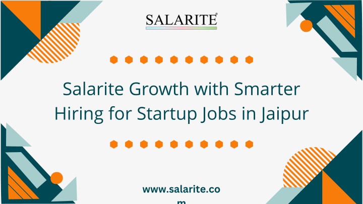 Salarite Growth with Smarter Hiring for Startup Jobs in Jaipur