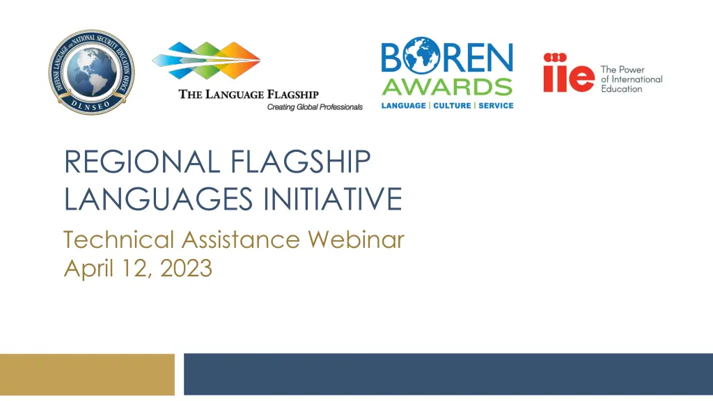 regional flagship languages initiative technical n.w