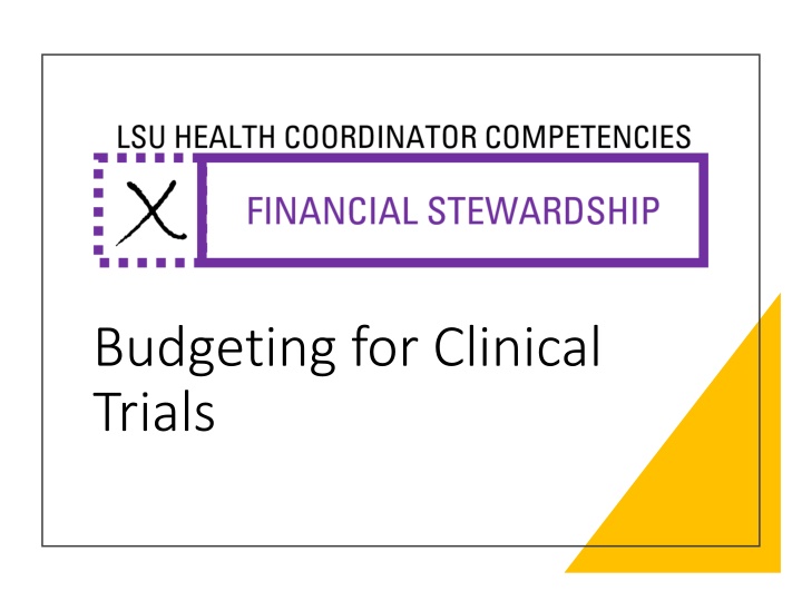 Streamlining Clinical Trial Budget Development Workflow