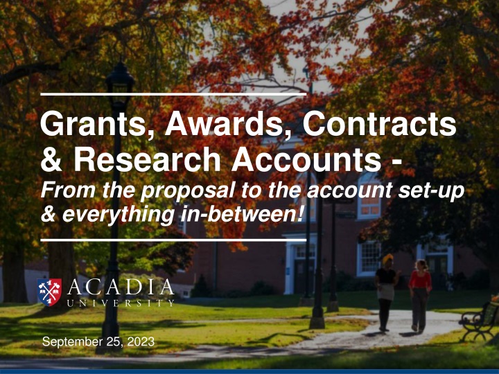 Comprehensive Guide to Grants, Awards, Contracts, and Research Accounts Administration at RIGS