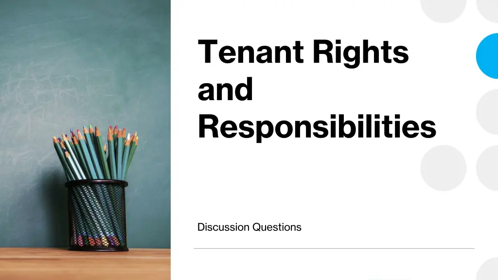 tenant rights and responsibilities n.w