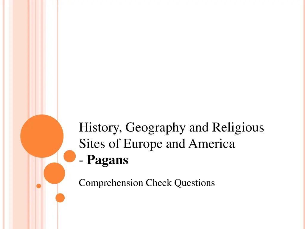 history geography and religious sites of europe n.w