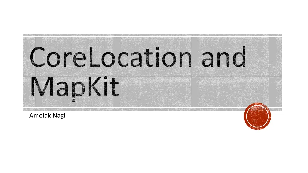 corelocation and mapkit n.w