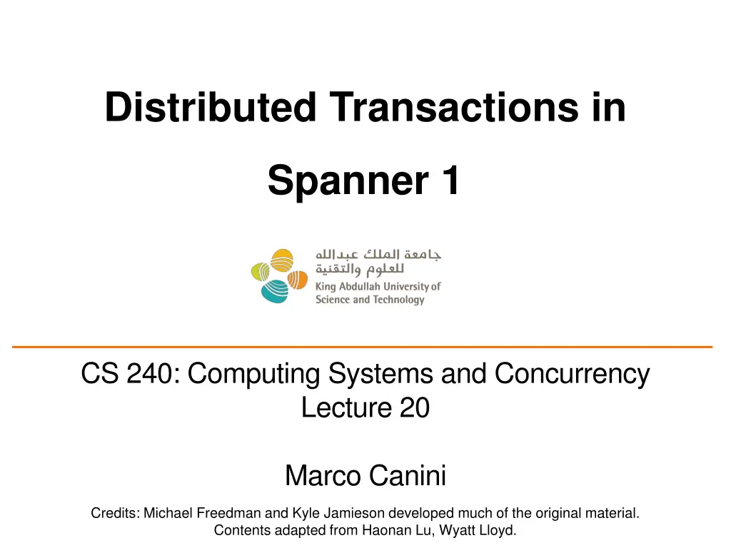 distributed transactions in n.w