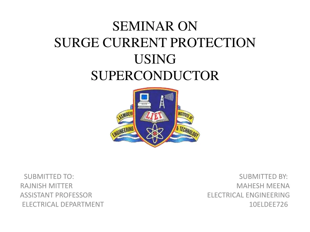 seminar on n.w