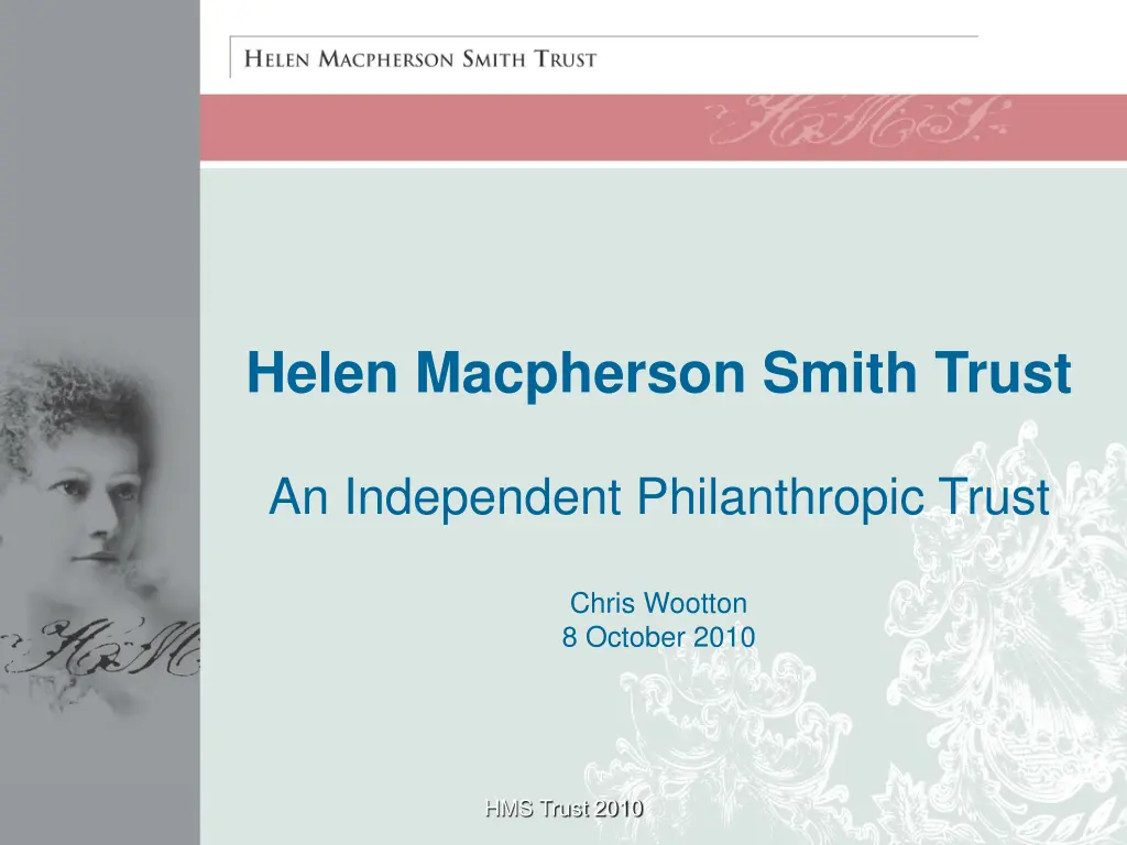 helen macpherson smith trust n.w