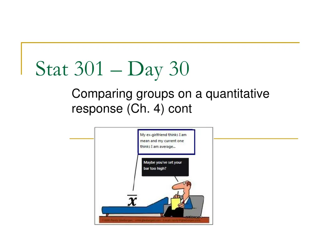 stat 301 day 30 comparing groups n.w