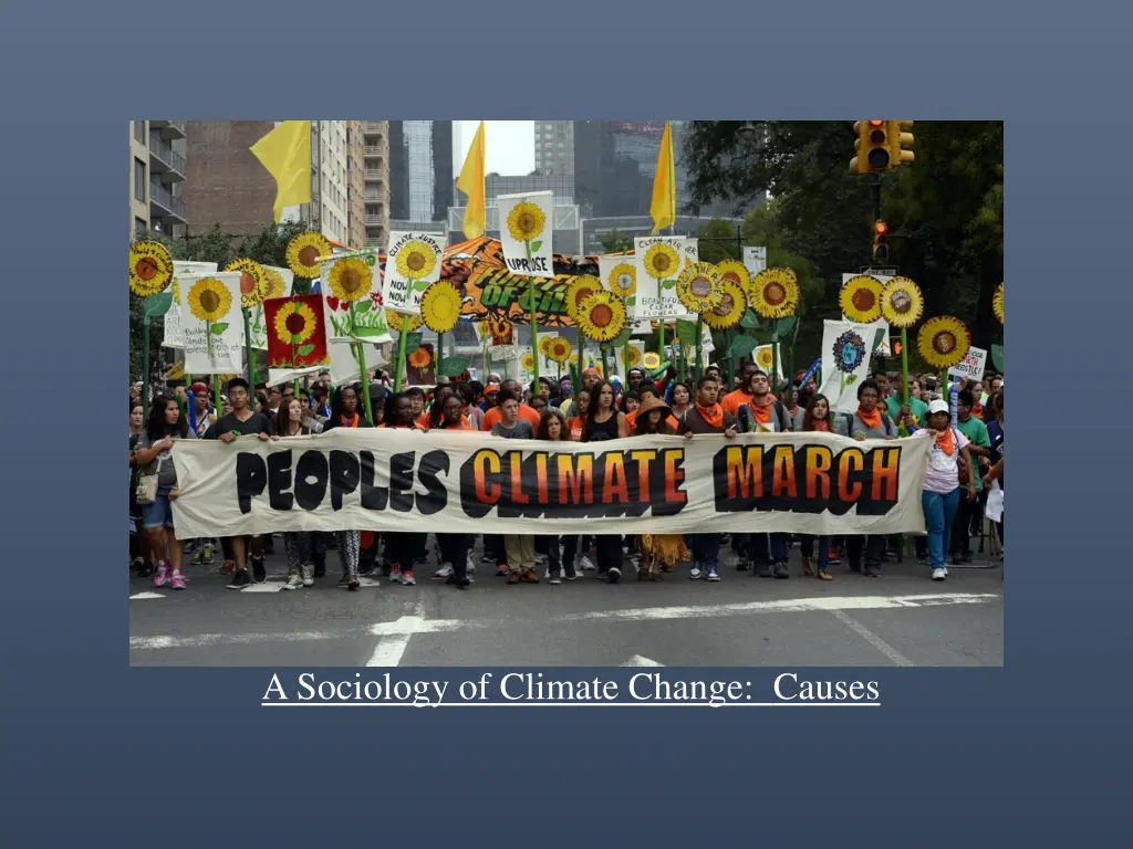a sociology of climate change causes n.w