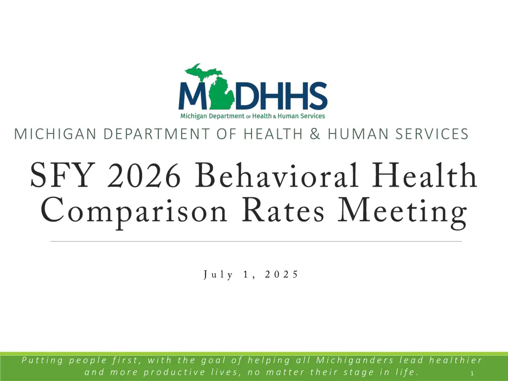 michigan department of health human services n.w