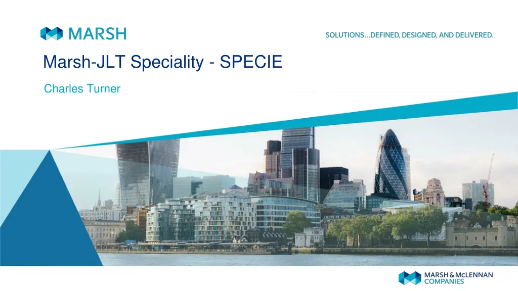marsh jlt speciality specie n.w