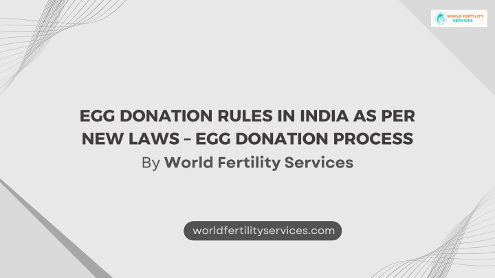 egg donation rules in india as per new laws n.w