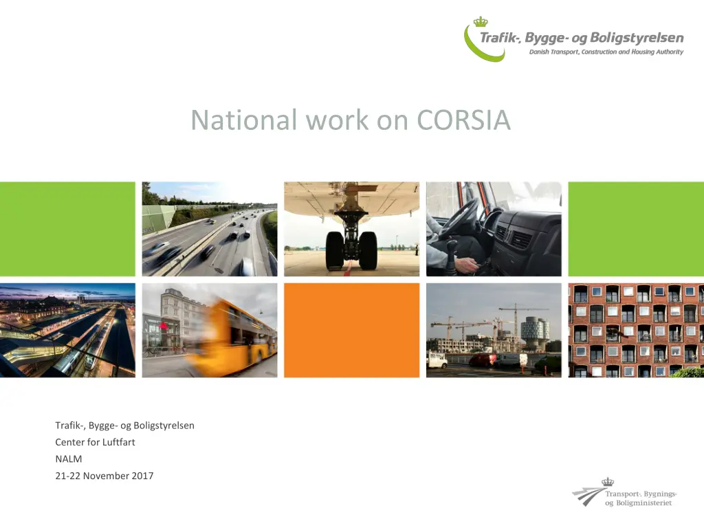 national work on corsia n.w