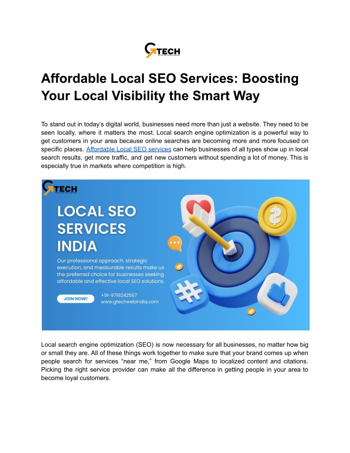 affordable local seo services boosting your local n.w
