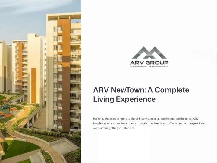 arv newtown a complete living experience n.w