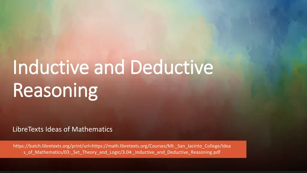 inductive and deductive inductive and deductive n.w
