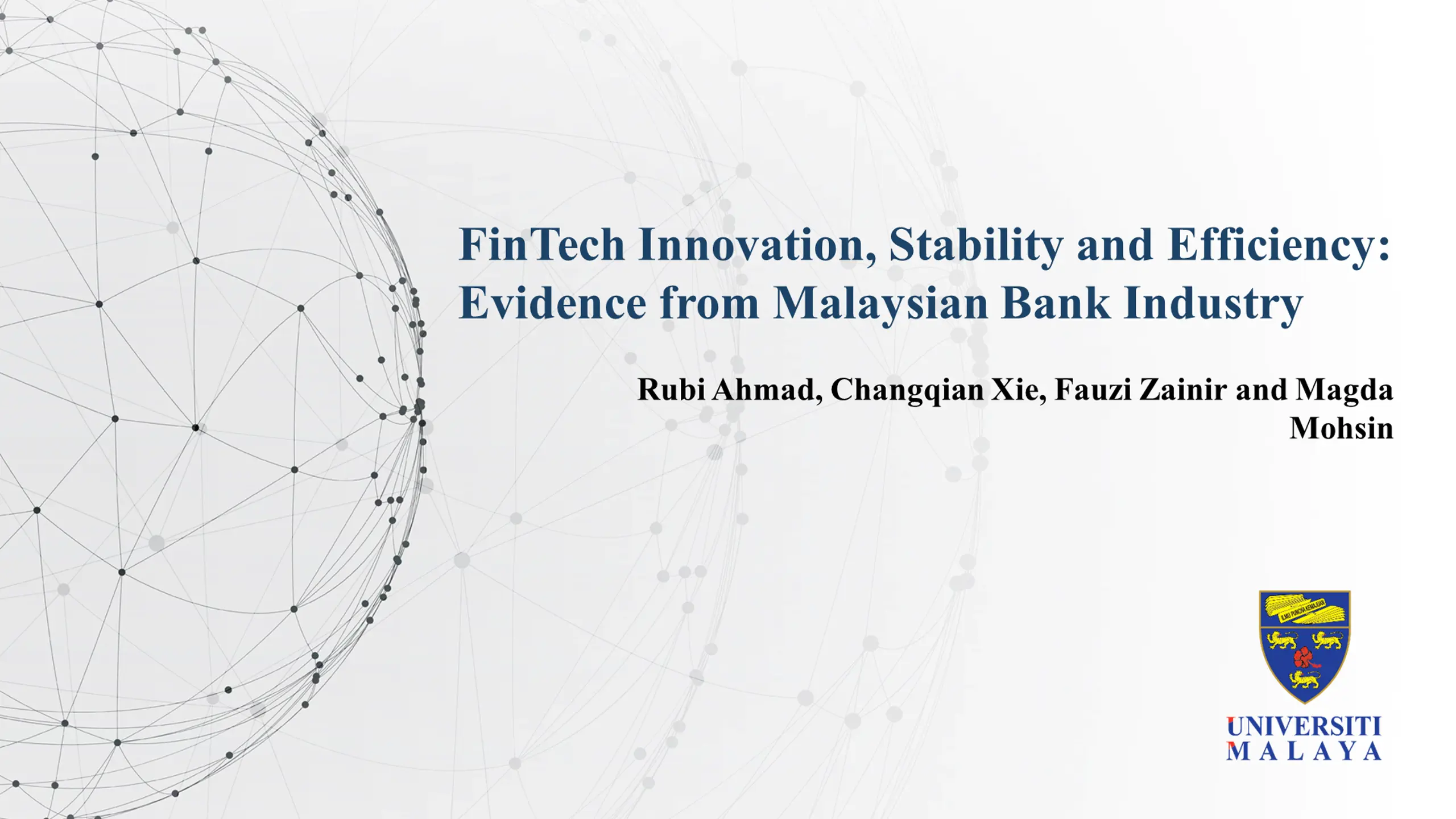 FinTech Innovation, Stability, and Efficiency