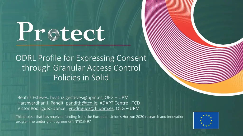 odrl profile for expressing consent through n.w