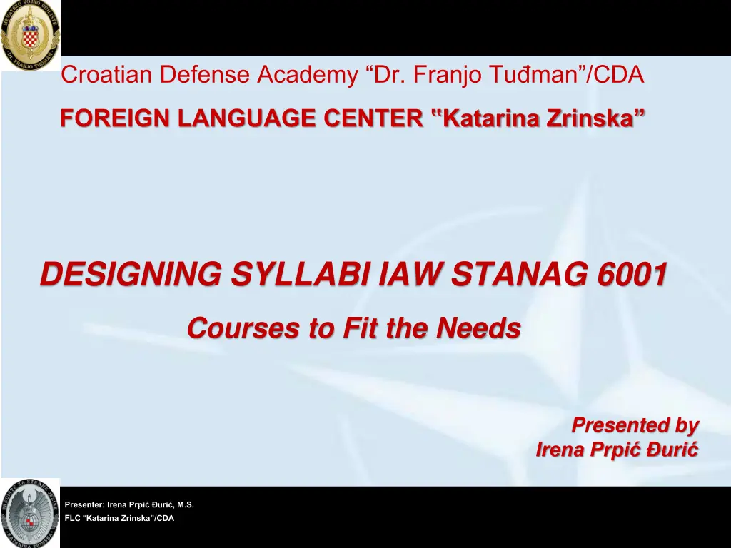 croatian defense academy dr franjo tu man cda n.w