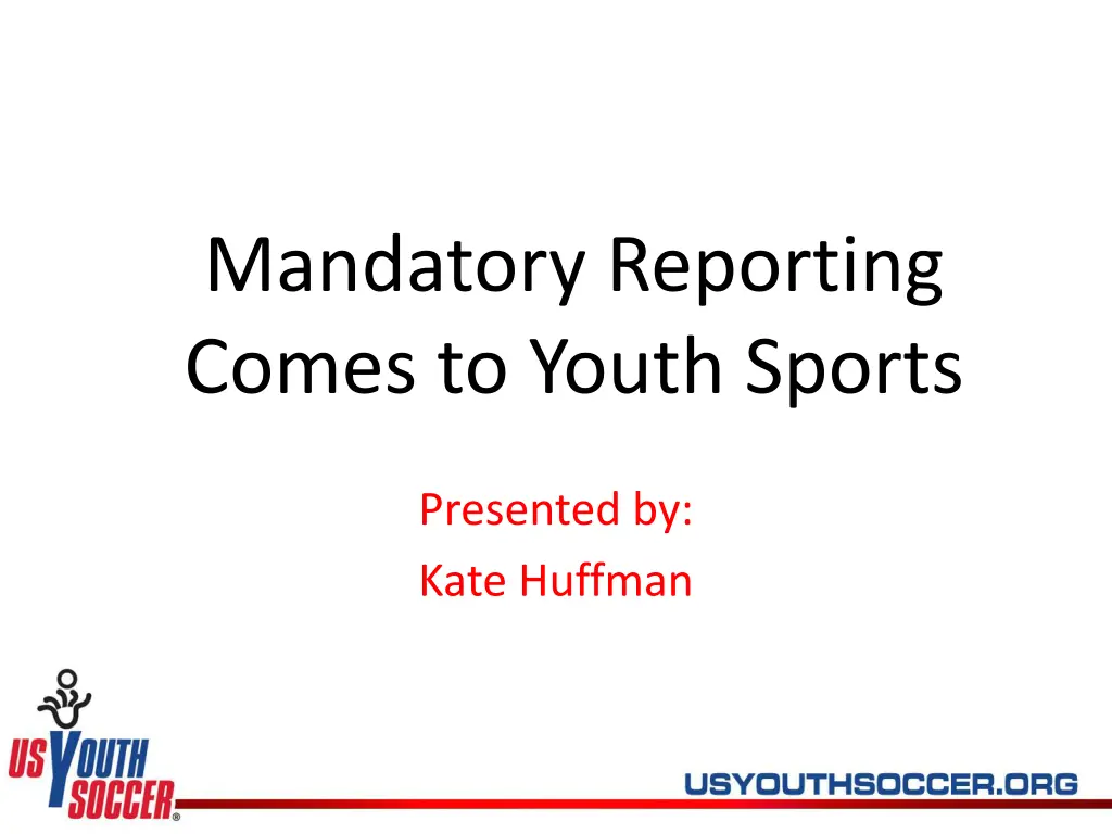 mandatory reporting comes to youth sports n.w