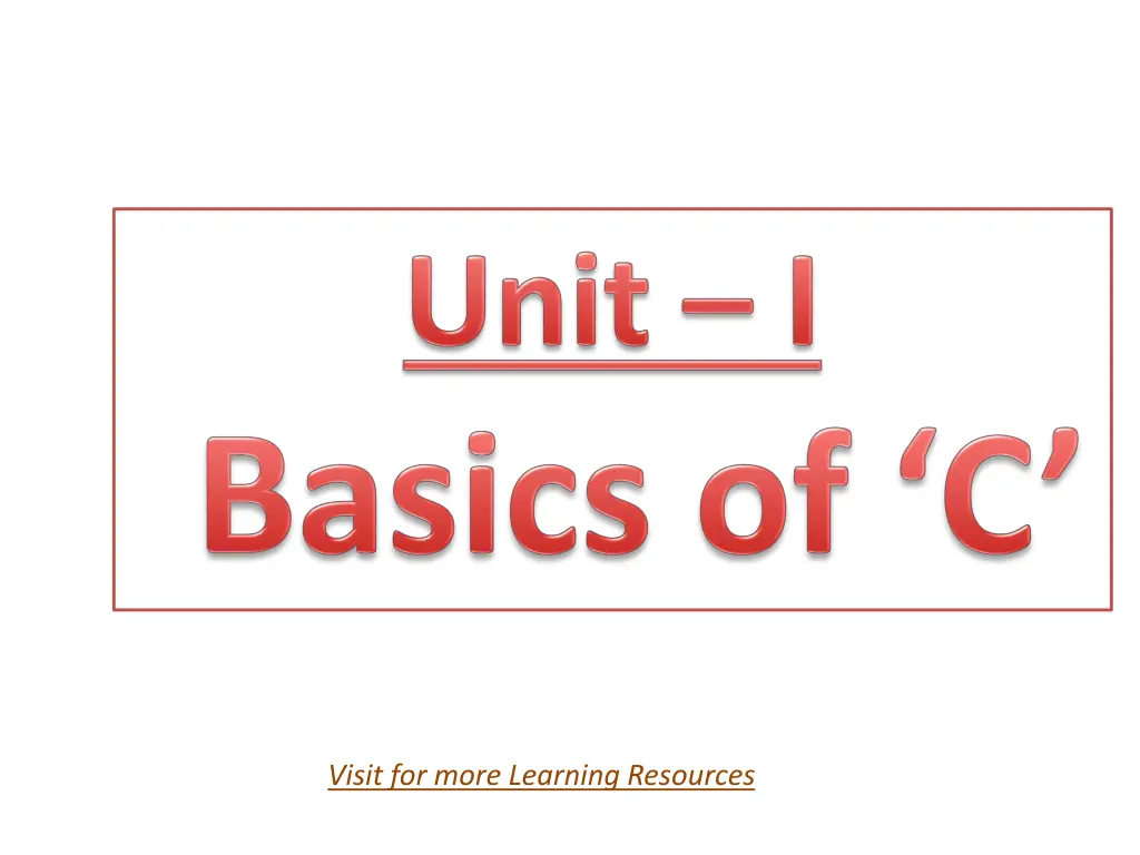 visit for more learning resources n.w