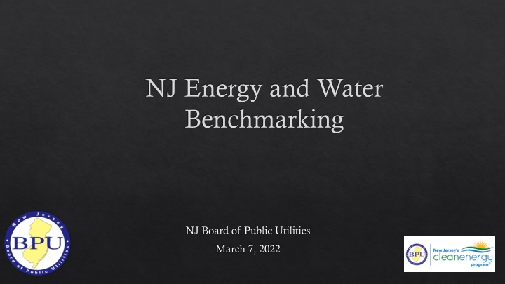 Energy and Water Benchmarking for Commercial Buildings