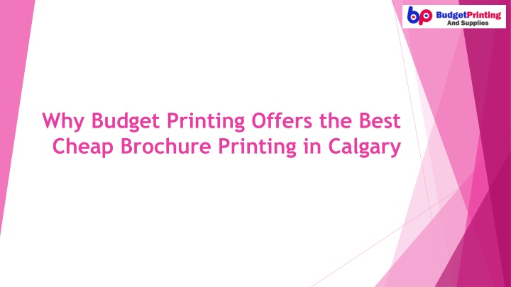Why Budget Printing Offers the Best Cheap Brochure Printing in Calgary