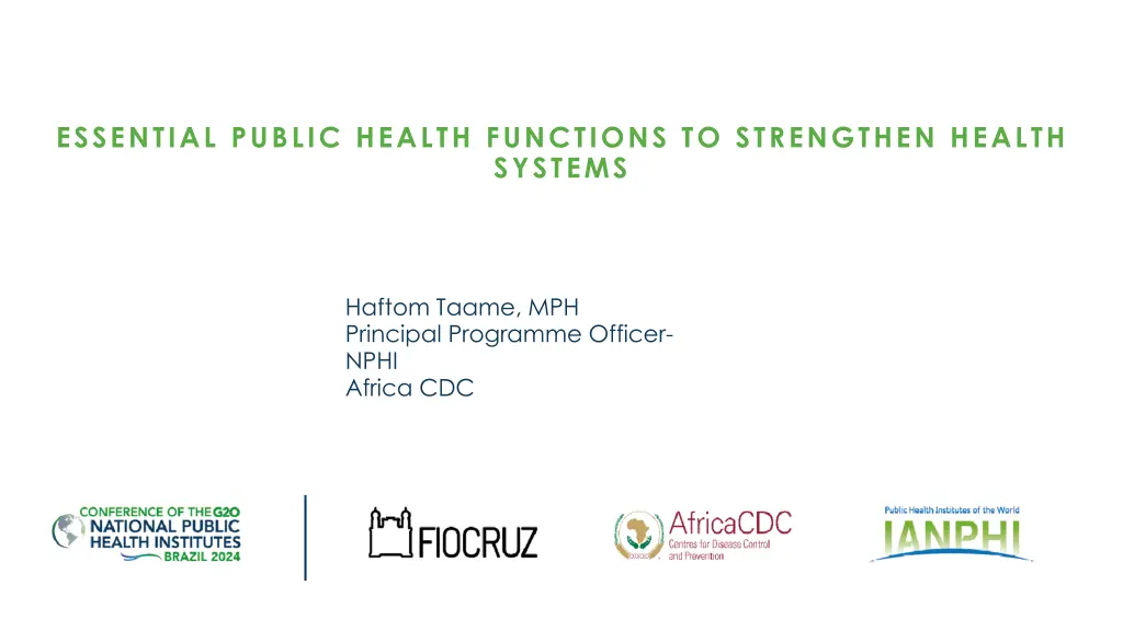 essential public health functions to strengthen n.w