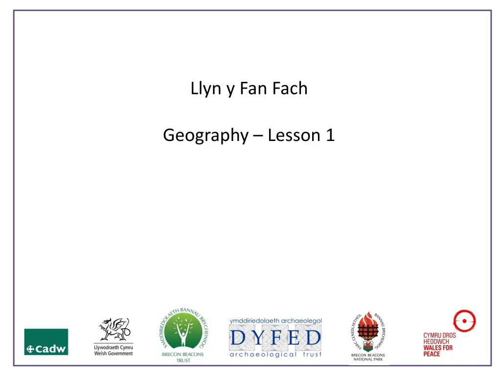 llyn y fan fach n.w