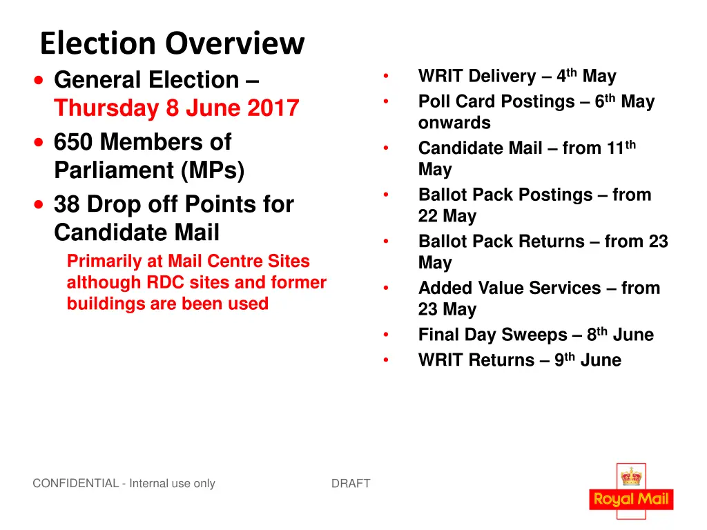 election overview general election thursday n.w