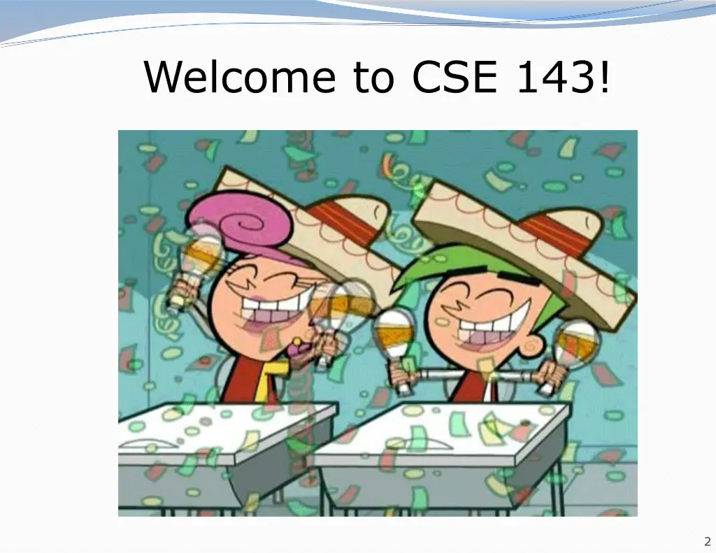 welcome to cse 143 n.w