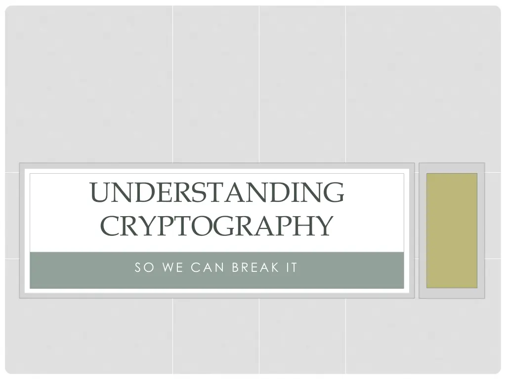 understanding cryptography n.w