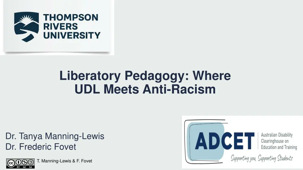 liberatory pedagogy where udl meets anti racism n.w