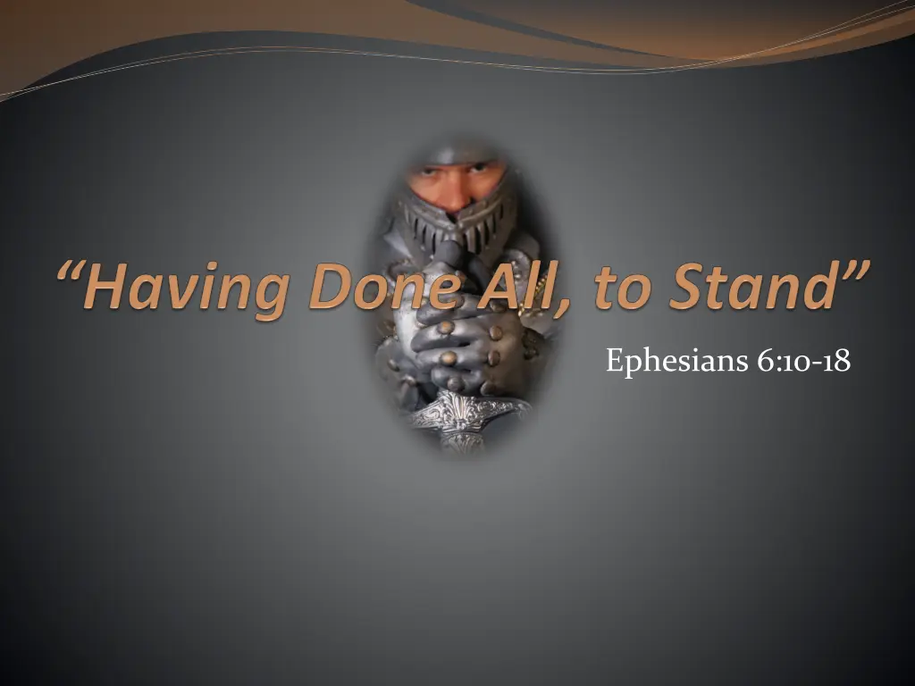 ephesians 6 10 18 n.w