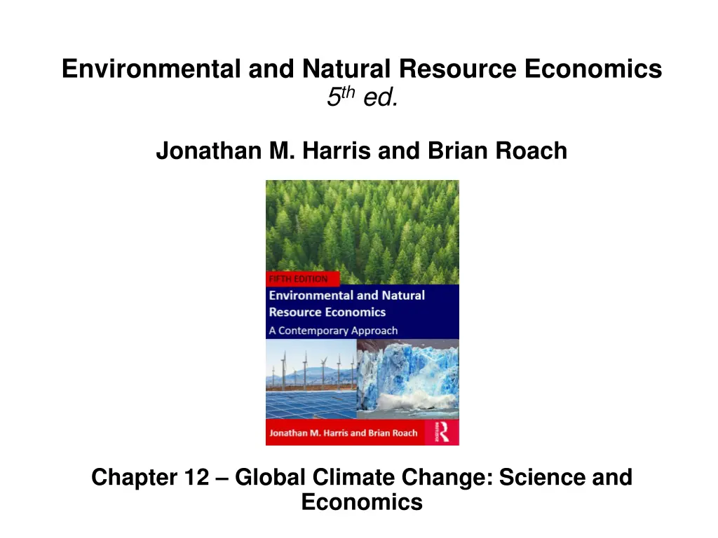 environmental and natural resource economics n.w
