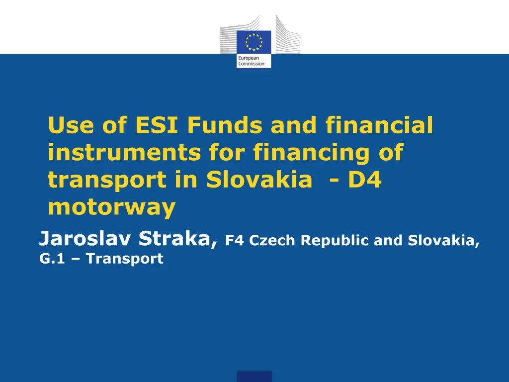 use of esi funds and financial instruments n.w