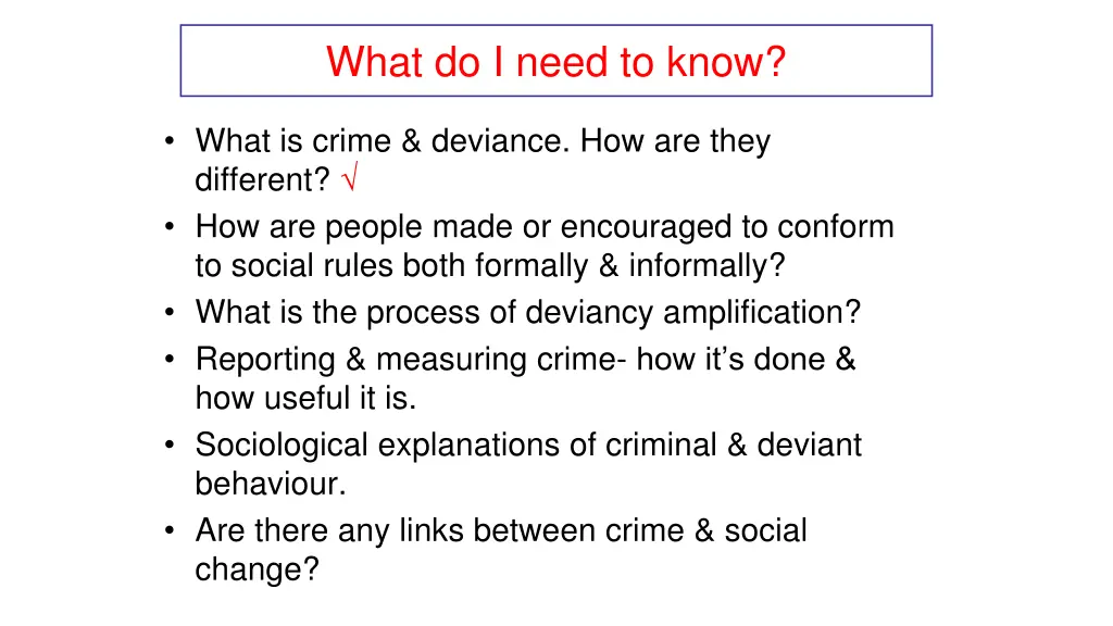what do i need to know n.w
