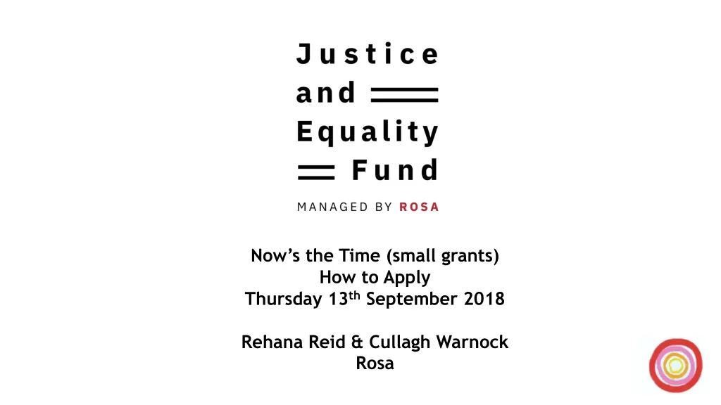 now s the time small grants how to apply thursday n.w