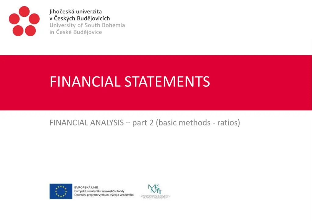 financial statements n.w
