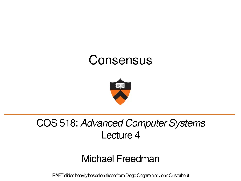 consensus n.w
