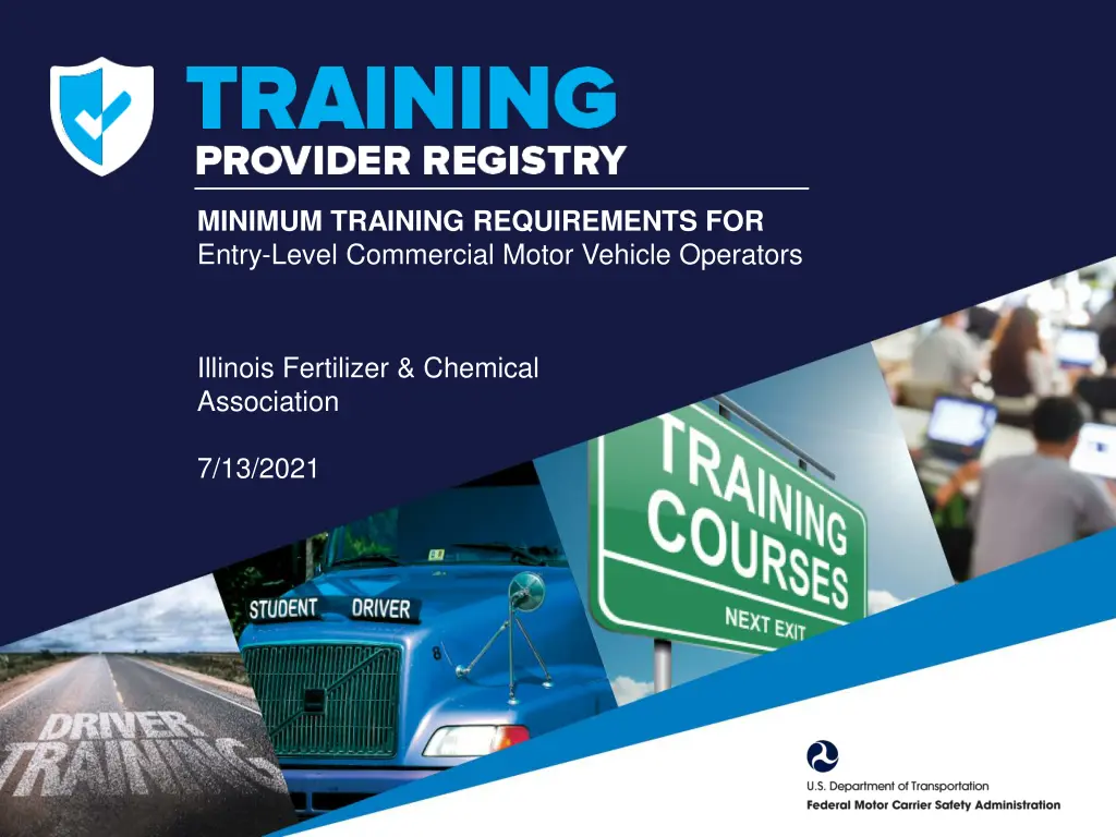 minimum training requirements for entry level n.w