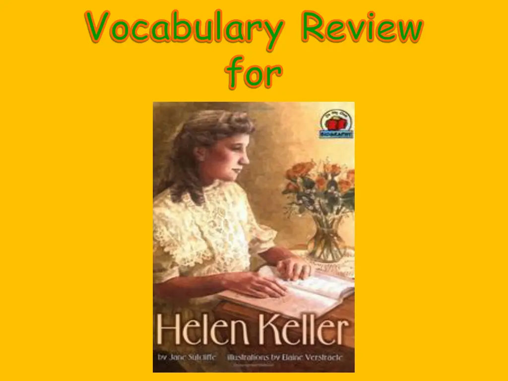 vocabulary review for n.w