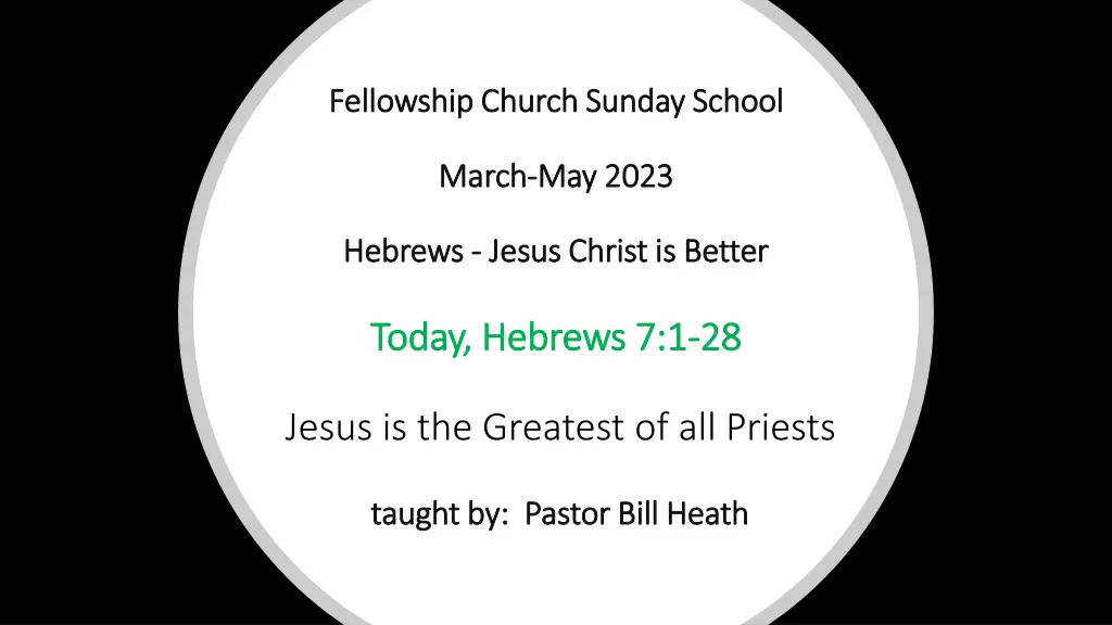 fellowship church sunday school fellowship church n.w