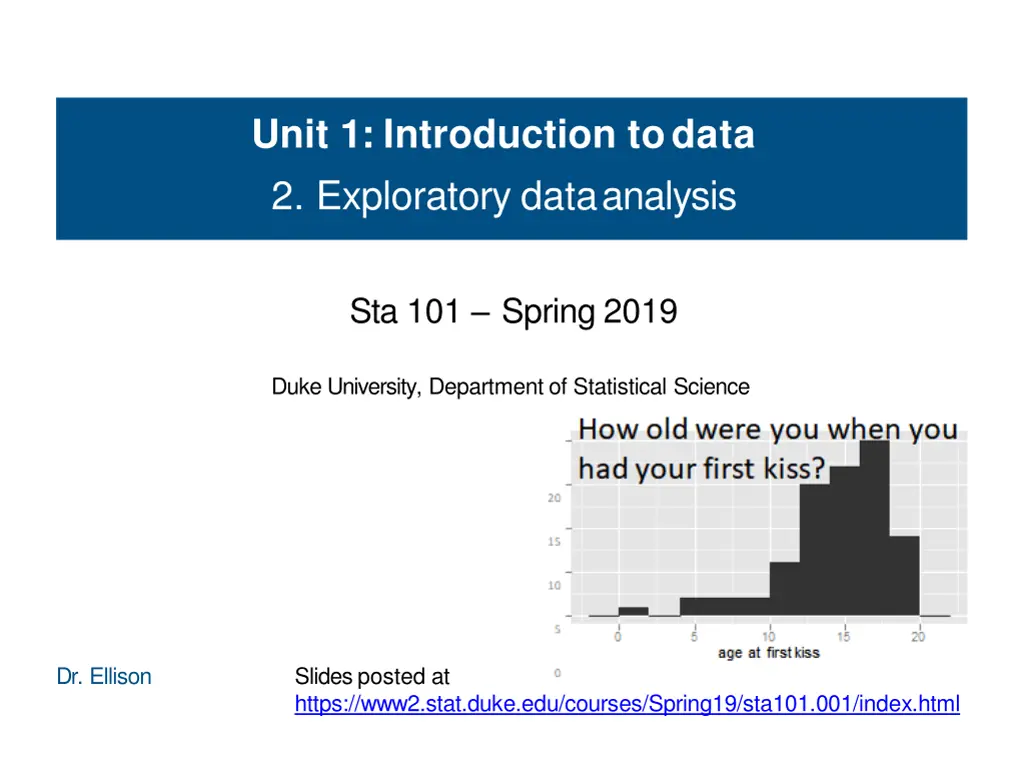 unit 1 introduction todata 2 exploratory n.w