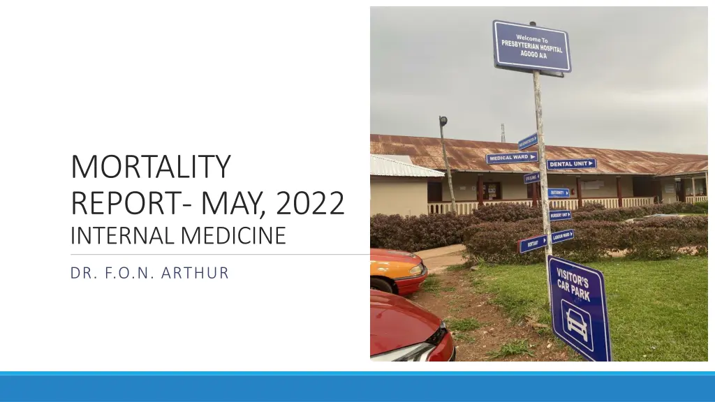 mortality report may 2022 internal medicine n.w